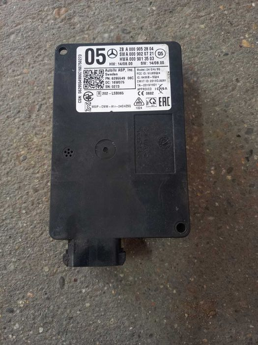 Senzor radar Mercedes C class W205 A0009052804