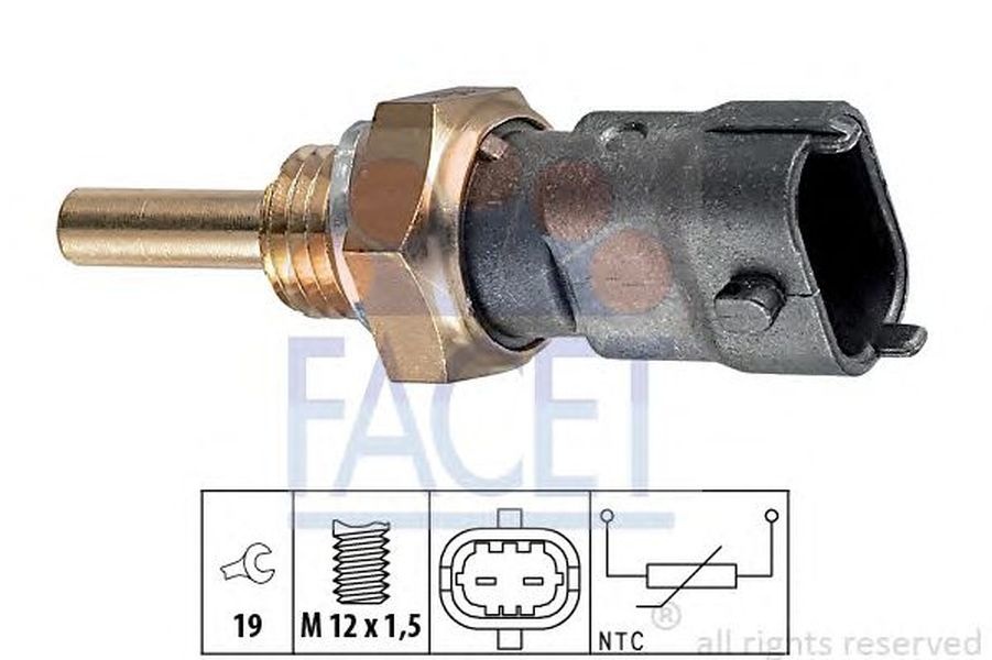 Senzor sonda temperatura apa ALFA ROMEO GIULIETTA 940 FACET 7.3264