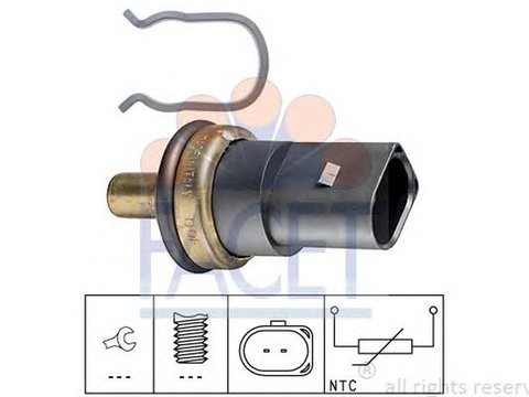 Senzor sonda temperatura apa AUDI A4 8E2 B6 FACET 7.3278