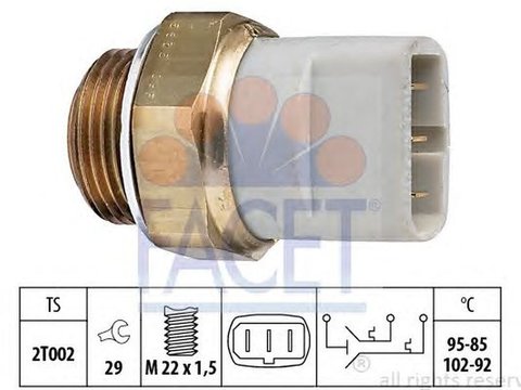 Senzor sonda temperatura apa AUDI A4 8EC B7 FACET FA 7.5635