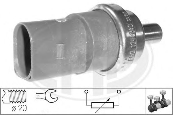 Senzor sonda temperatura apa AUDI A6 Avant 4F5 C6 ERA 330546