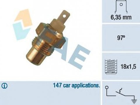 Senzor sonda temperatura apa CITROEN BX Break XB- FAE 35210