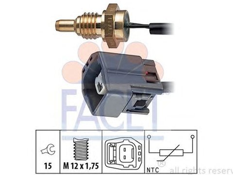 Senzor sonda temperatura apa FORD FOCUS II DA FACET 7.3295