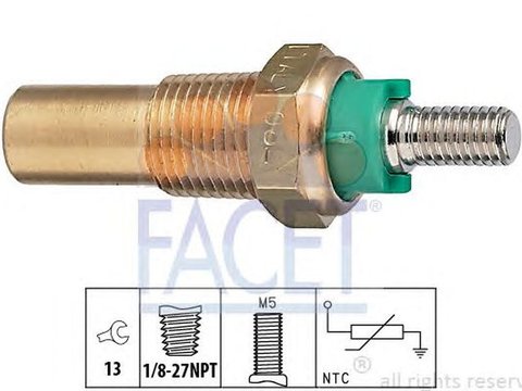 Senzor sonda temperatura apa FORD PUMA EC FACET 7.3136