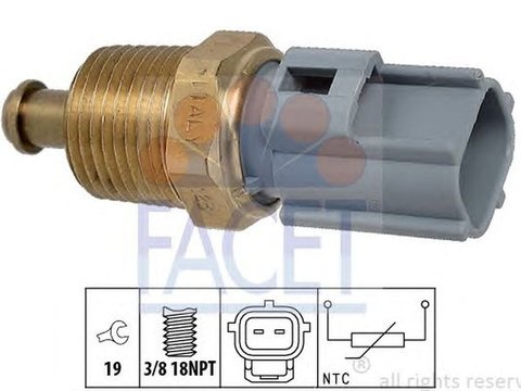 Senzor sonda temperatura apa FORD TRANSIT platou sasiu E FACET 7.3363