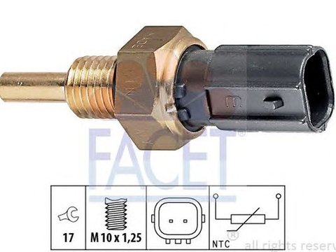 Senzor sonda temperatura apa HONDA ACCORD VII CL FACET 7.3299