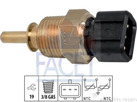 Senzor sonda temperatura apa HYUNDAI ACCENT II limuzina LC FACET 7.3367