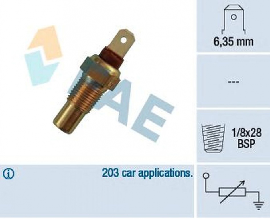 Senzor sonda temperatura apa HYUNDAI GAL