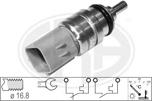 Senzor sonda temperatura apa HYUNDAI SANTA F III DM ERA 330664