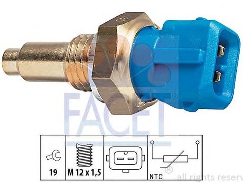 Senzor sonda temperatura apa IVECO DAILY II autobasculanta FACET 7.3143