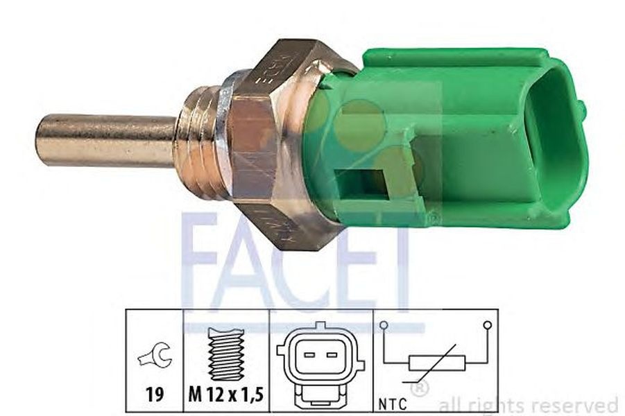 Senzor sonda temperatura apa MAZDA MPV I LV FACET 7.3177