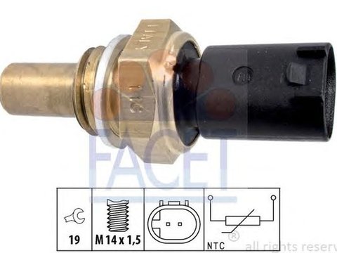 Senzor sonda temperatura apa MERCEDES-BENZ CLK C208 FACET 7.3350