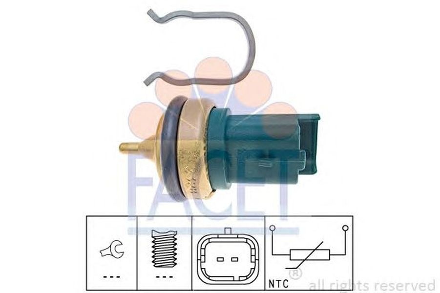Senzor sonda temperatura apa MINI MINI Roadster R59 FACET 7.3328