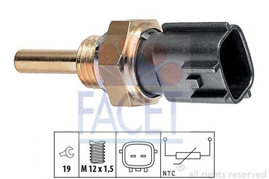 Senzor sonda temperatura apa NISSAN X-TRAIL T30 FACET 7.3225