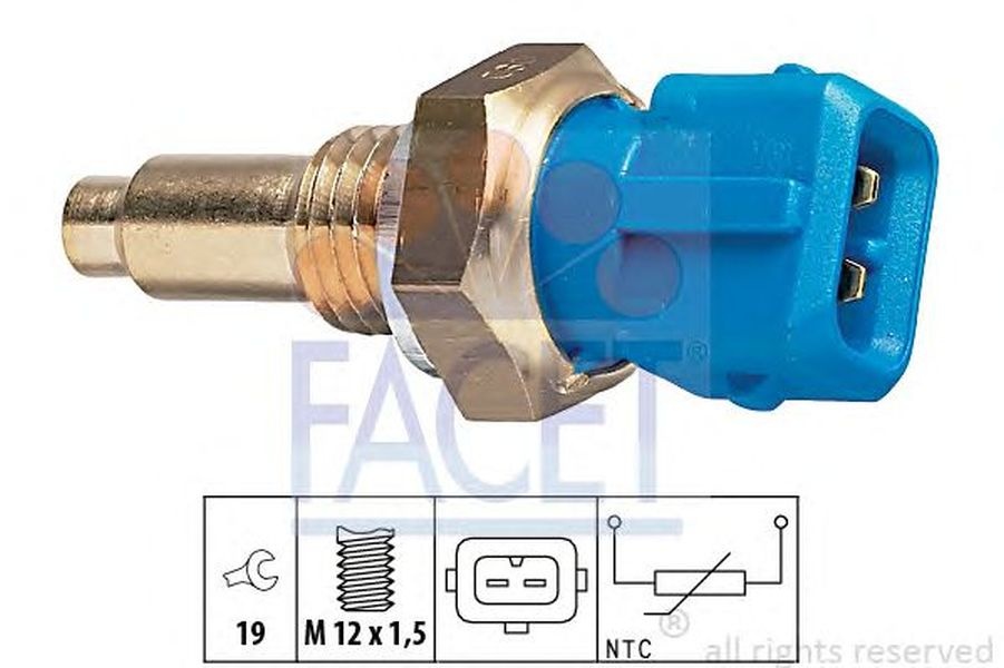 Senzor sonda temperatura apa OPEL ASTRA F 56 57 FACET 7.3143