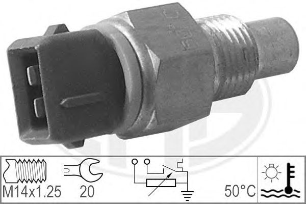 Senzor sonda temperatura apa PEUGEOT PARTNER Combispace 5F ERA 330639