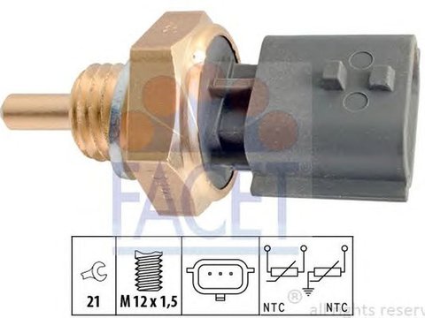 Senzor sonda temperatura apa RENAULT LOGAN I LS FACET 7.3365