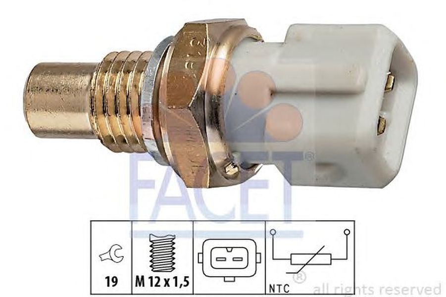 Senzor sonda temperatura apa RENAULT TRAFIC caroserie TXX FACET 7.3191