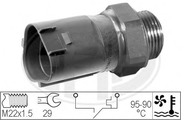 Senzor sonda temperatura apa SEAT IBIZA V 6J5 6P1 ERA 330199