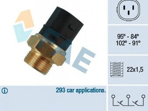 Senzor sonda temperatura apa VW NEW BEETLE 9C1 1C1 FAE 38180