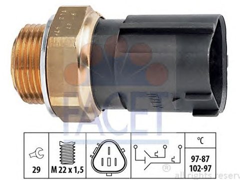 Senzor sonda temperatura apa VW TOURAN 1T1 1T2 FACET FA 7.5690