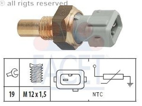 Senzor sonda temperatura ulei BMW 3 Cabriolet E36 FACET 7.3313