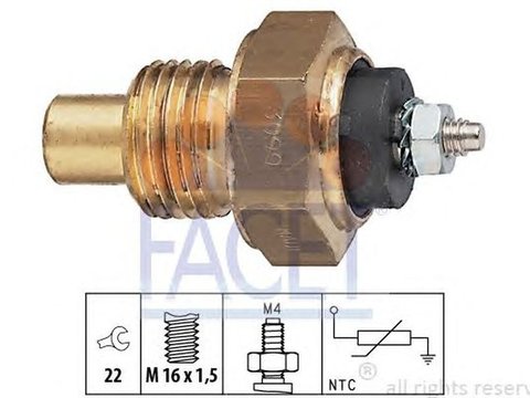 Senzor sonda temperatura ulei Citroen ZX Break N2 FACET 7.3099