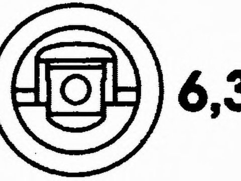 Senzor sonda temperatura ulei LANCIA DEDRA 835 HELLA 6PT009107671