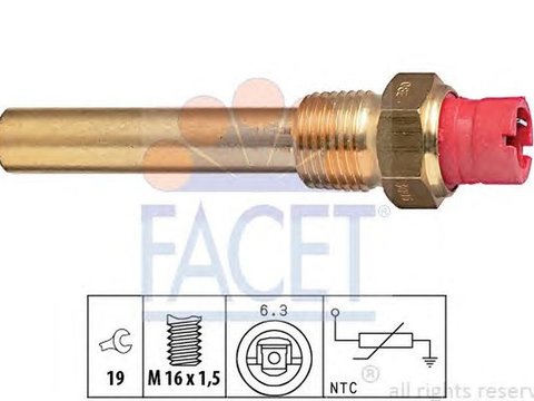 Senzor sonda temperatura ulei LANCIA DEDRA SW 835 FACET 7.3006