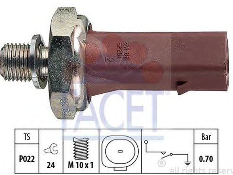 Senzor sonda ulei AUDI A4 8K2 B8 FACET FA 7.0132