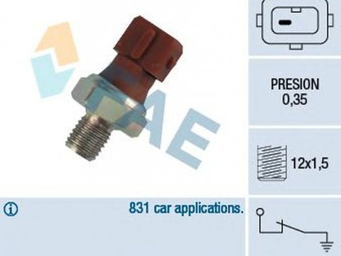 Senzor sonda ulei BMW 5 F10 F18 FAE 12410