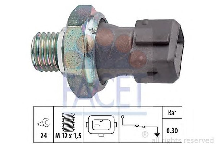 Senzor sonda ulei BMW 6 Cabriolet E64 FACET FA 7.0071