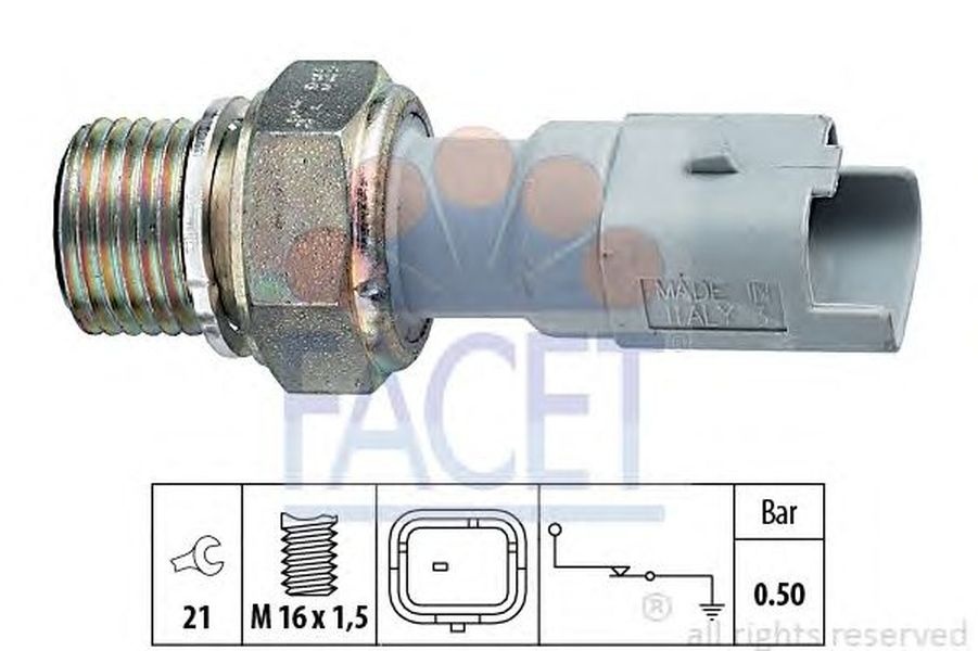Senzor sonda ulei Citroen C4 Picasso I UD FACET FA 7.0130