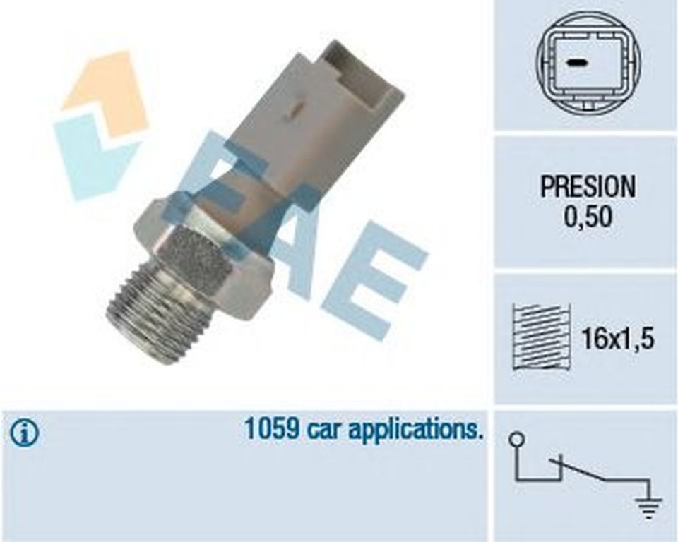 Senzor sonda ulei FIAT SCUDO platou sasiu 272 270 FAE 12640