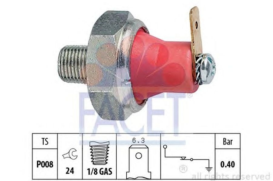 Senzor sonda ulei MITSUBISHI GALANT V limuzina E5 A E7 A E8 A FACET FA 7.0094