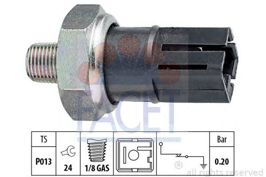 Senzor sonda ulei NISSAN NAVARA D40 FACET FA 7.0042