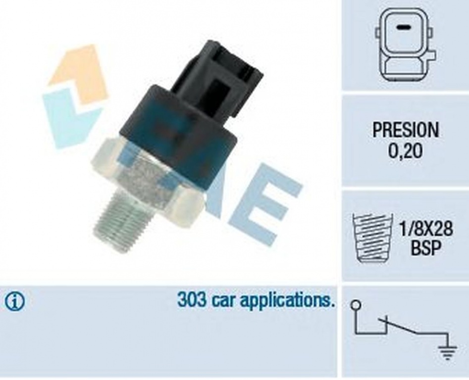 Senzor sonda ulei TOYOTA YARIS SCP9 NSP9 KSP9 NCP9 ZSP9 FAE 12550