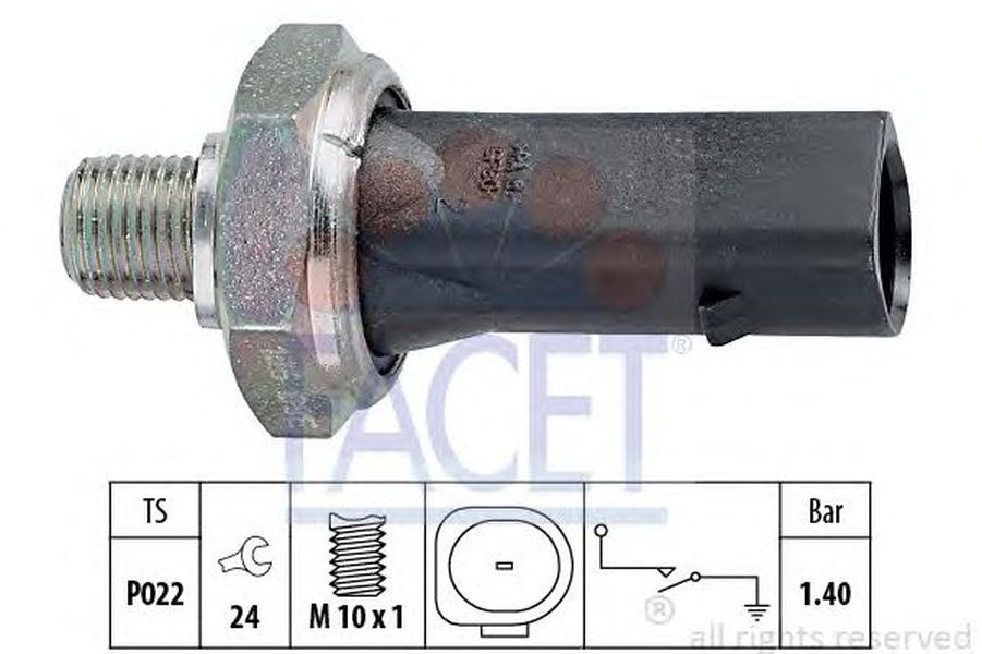 Senzor sonda ulei VW BORA 1J2 FACET FA 7.0135