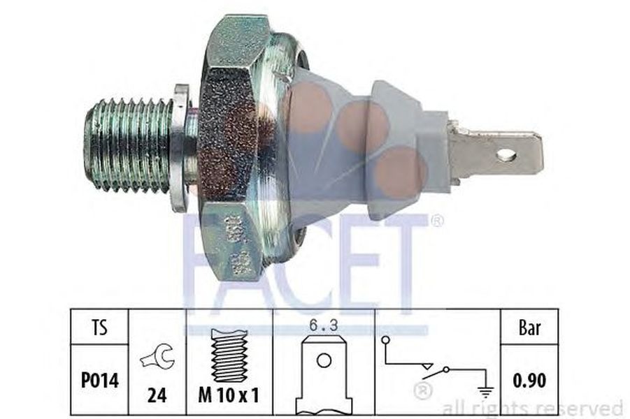 Senzor sonda ulei VW POLO Variant 6KV5 FACET FA 7.0095