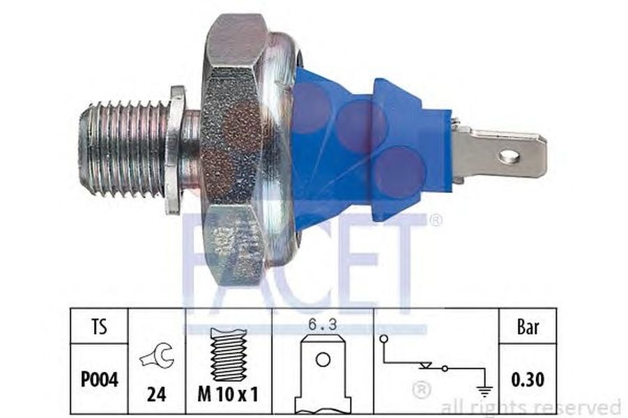 Senzor sonda ulei VW VENTO 1H2 FACET FA 7.0108