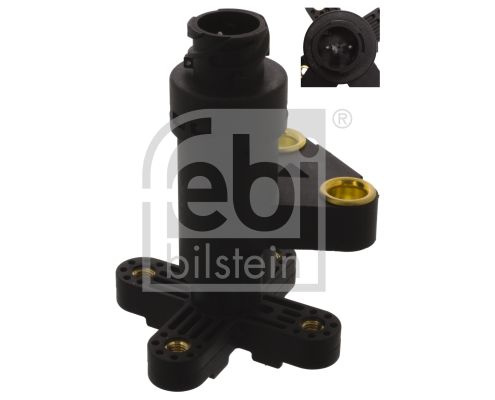 Senzor suspensie pneumatica 45509 FEBI BILSTEIN pentru Volvo S40 Nissan Navara Nissan Pick Bmw Seria 5 Bmw Seria 3 Skoda Superb Volvo S80 Nissan Dualis Nissan Qashqai Skoda Favorit Vw Caravelle Vw Transporter Vw Vanagon Vw Cc Vw Passat Vw Beetle Vw N