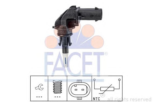 Senzor temperatura aer admisie BMW 6 cupe (F13) - Cod intern: W20240178 - LIVRARE DIN STOC in 24 ore!!!