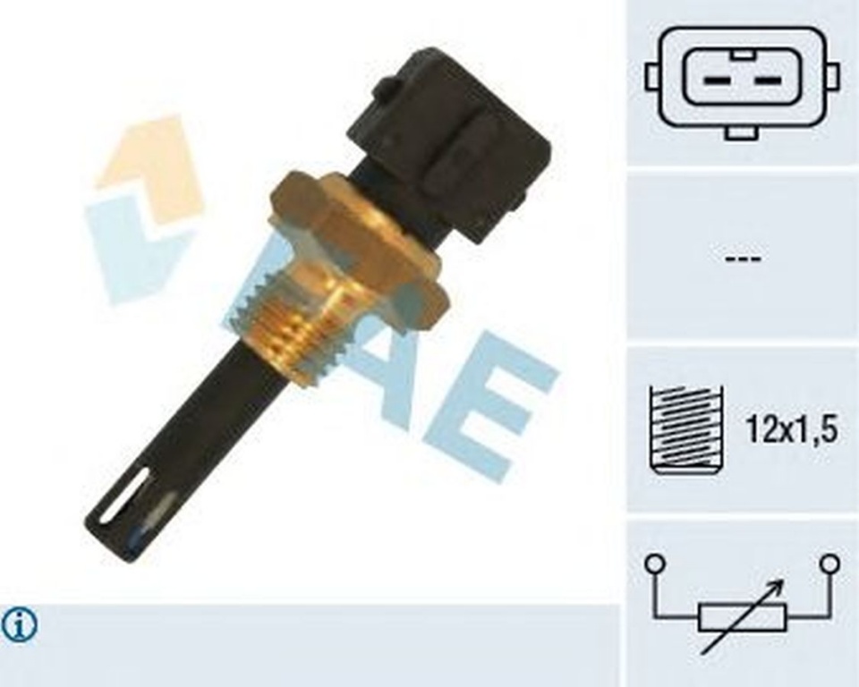 Senzor temperatura aer admisie BMW 7 E65 E66 E67 FAE 33166