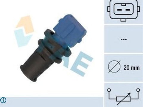 Senzor temperatura aer admisie CHEVROLET AVEO limuzina T250 T255 FAE 33525