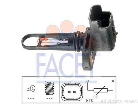 Senzor temperatura aer admisie CITROEN BERLINGO caroserie (B9) - Cod intern: W20240175 - LIVRARE DIN STOC in 24 ore!!!