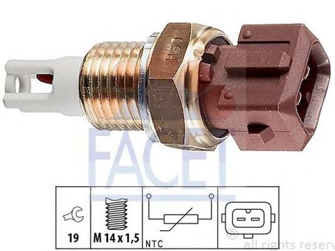 Senzor temperatura aer admisie FIAT BRAVA 182 FACET FA 10.4016