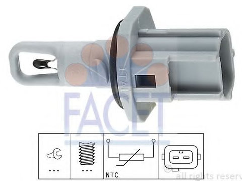 Senzor,temperatura aer admisie FORD COURIER caroserie (J5_, J3_) (1996 - 2016) FACET 10.4017