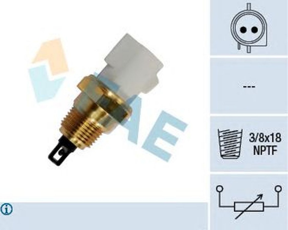 Senzor temperatura aer admisie FORD MONDEO II limuzina BFP FAE 33440