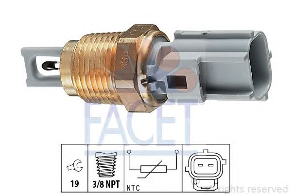 Senzor temperatura aer admisie FORD TRANSIT Van (F