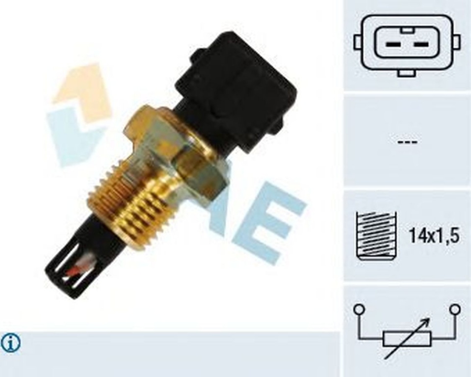 Senzor temperatura aer admisie LANCIA DELTA I 831AB0 FAE 33220